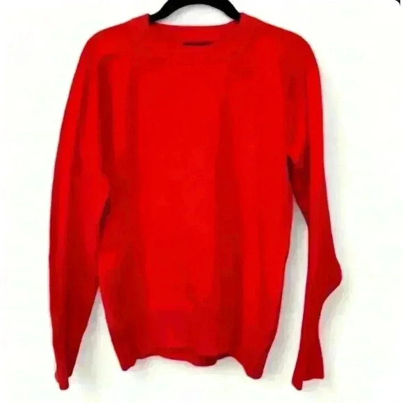 French Connection Women's Vintage Red Pullover Sweater Size L - Picture 1 of 3